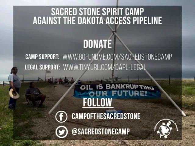 sacred stone camp support