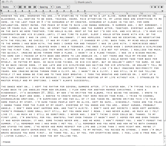 tumblr_m6me6uSdO81qfrank ocear thank yous