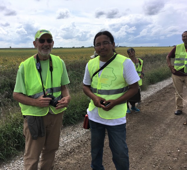 Jeff Kisling and Matt Lone Bear