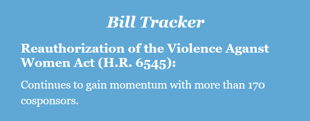 FCNL October bill tracker